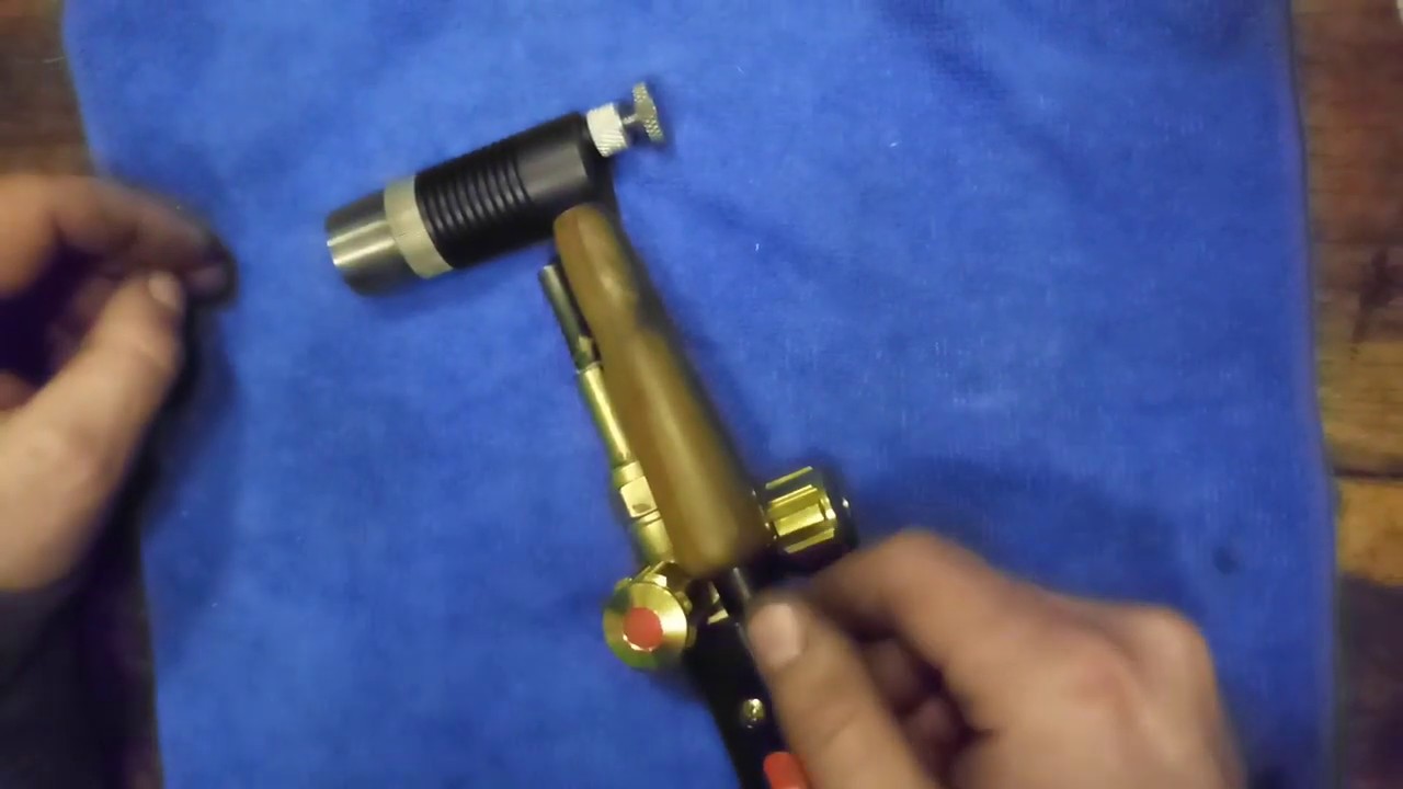 Горелка для пайки и плавки пропан воздух из бензиновой горелки ч1 - YouTube