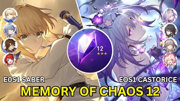 E0S1 Saber & E0S1 Castorice MOC 12 3.5 | Honkai Star Rail