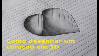 Como fazer um desenho 3d passo a passo simples de desenhar screenshot 5