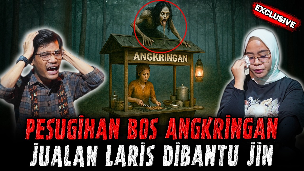DEMI JUALAN LARIS, PEDAGANG INI RELA LAKUKAN PESUGIHAN WARUNG ANGKRINGAN !