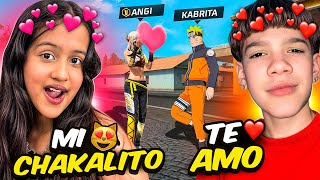 EMPAREJO CON KABRITA 😱 MI NOVIO EN FREE FIRE 💍 y PASA ESTO! screenshot 5