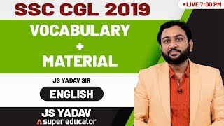 Adda247 Super Educator | English by JS Yadav Sir | Vocabulary + Material