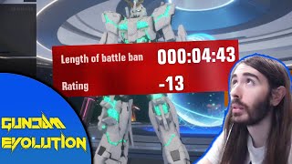 Charlie Gets his Team Banned from Ranked | Gundam Evolution