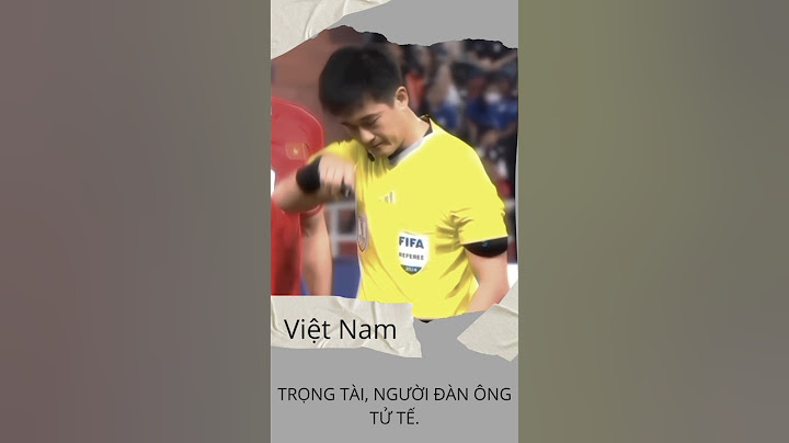 TRỌNG TÀI, NGƯỜI ĐÀN ÔNG TỬ TẾ #vietnam #bongda #tintuc #xuanson