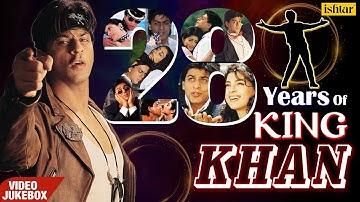 Songs Of Shah Rukh Khan | VIDEO JUKEBOX | 28 Years of King Khan | Songs Of SRK | 90