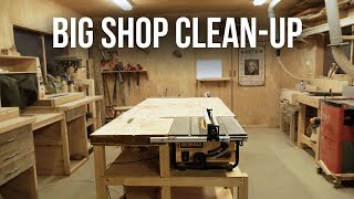 Cleaning Dust Off The Woodshop (AND CHANNEL?)