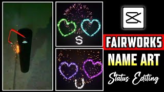 New Trending Heart Fairworks Name Art States Editing | TikTok status video editing | Usama Rajput. screenshot 4