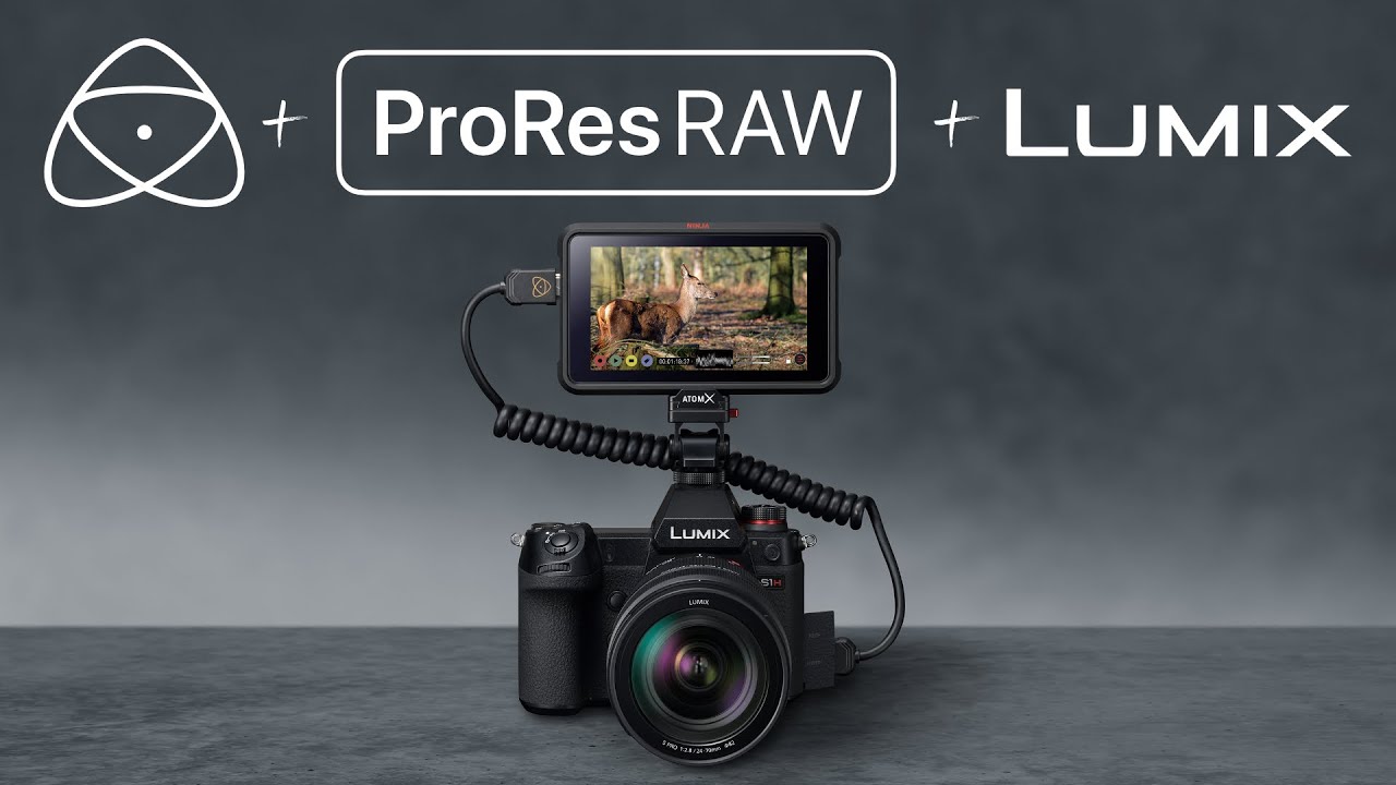 NEW LUMIX Academy S1H  Apple ProRes RAW Output with ATOMOS Ninja V