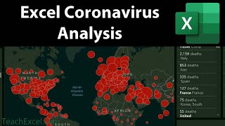 Coronavirus Covid 19 Stats Analysis in Excel screenshot 5