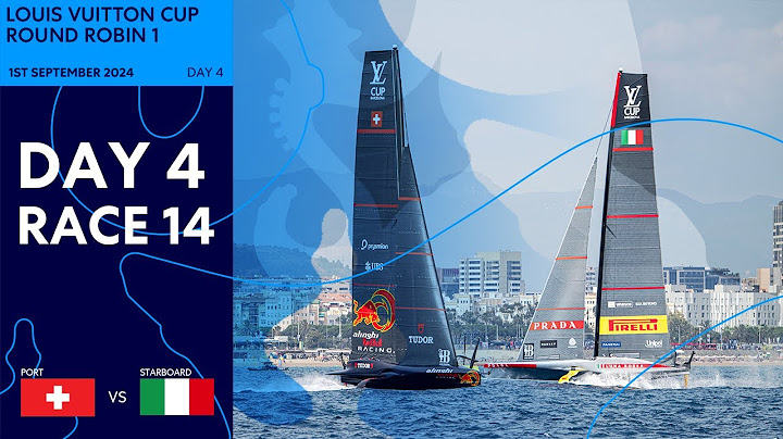 Alinghi Red Bull Racing vs. Luna Rossa Prada Pirelli - Full Race 01/09/2024.