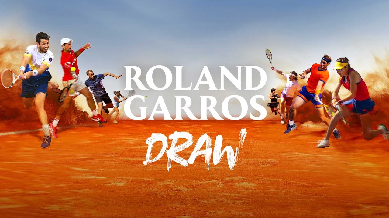2022 Roland Garros - Draw Livestream Eurosport Tennis