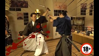Pertarungan Sadis dan Brutal Pedang Katana di MUSEUM SAMURAI, Shinjuku, Tokyo