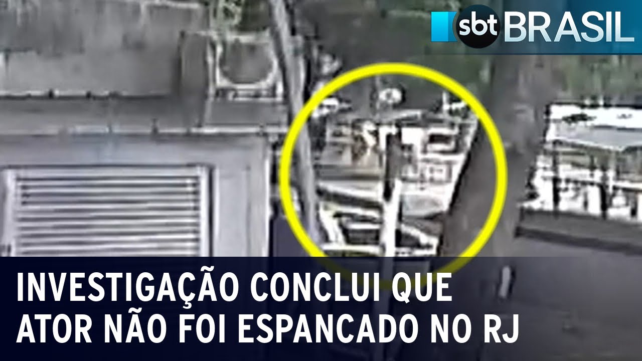 Investigação conclui que ator não foi espancado por assaltantes no RJ | SBT Brasil (19/12/22)