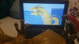 Ghidorah \& MechaG React To: King Ghidorah vs Mechagodzilla | Epic BATTLE | MonsterVerse Animation.