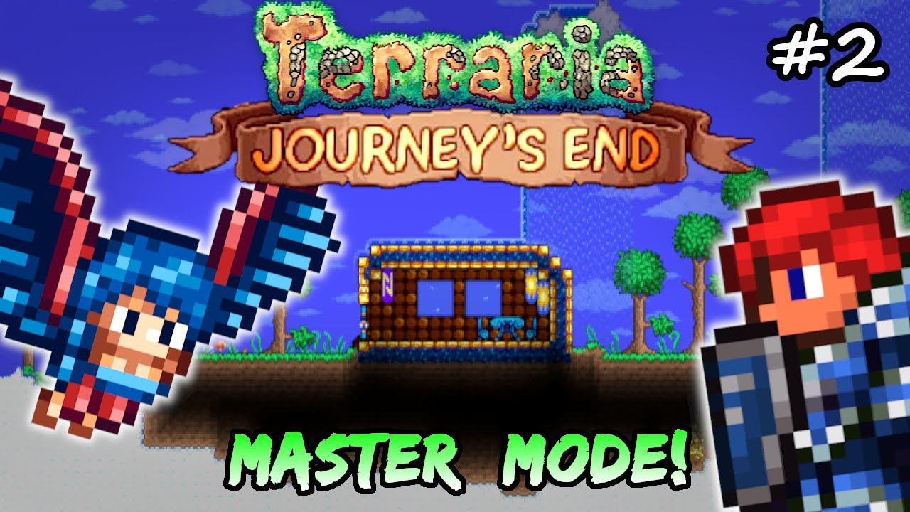 MASTER MODE Terraria Journey's End Playthrough! Terraria Let's Play #2 ...
