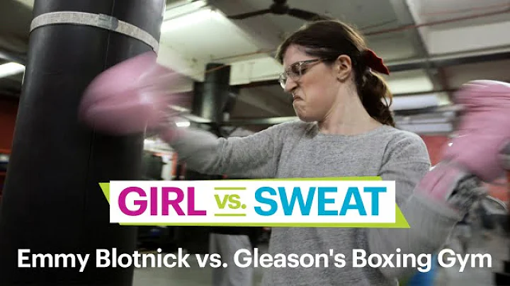 Emmy Blotnick vs. Gleasons Boxing GymComedians Try...