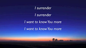 Hillsong - I Surrender (with lyrics)