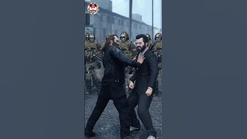 MICHAEL VS FRANKLIN | #shorts #gta5gameplay #viralvideo #technogamerz #tranding #x4gta5