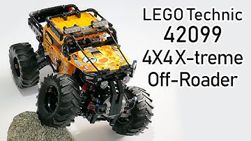 New LEGO Technic 42099 Speedbuild | 4x4 X-treme Off-Roader | LEGO 42099 Speed Build Time-lapse