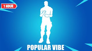 Fortnite Popular Vibe Emote 1 Hour | The Weeknd - Popular