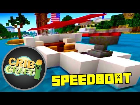Minecraft Xbox 360 Speed Boat Tutorial- How To Build A 