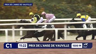 Vidéo de la course PMU PRIX DE L'ANSE DE VAUVILLE