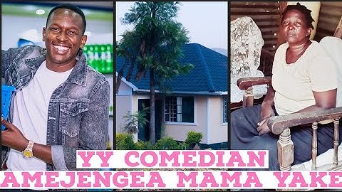 YY COMEDIAN BUILDS A HOUSE FOR HIM MUM