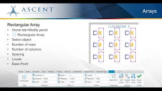 ASCENT Webcast   Creating Arrays in AutoCAD