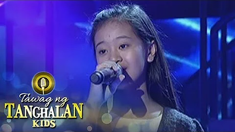 Tawag ng Tanghalan Kids: Kristine Mae Dianne Flore...