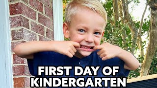 Luke's FIRST Day of Kindergarten!