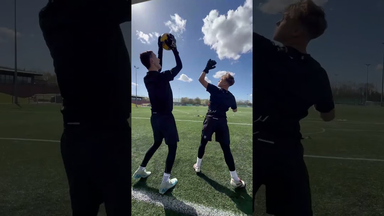 Good Luck Beating 2 Keepers Goalkeepertraining Goalkeepergloves Goalkeepers Fyp