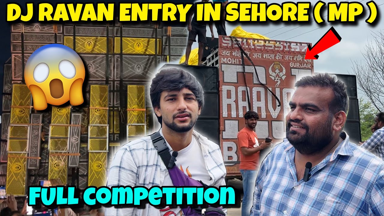 DJ RAAVAN Agya Competition Me 😱 DJ Natraj | DJ 3 Neter | DJ Sarzen