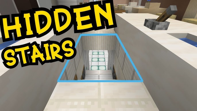 Minecraft Tutorial: 2 Wide hidden staircase : CodeCrafted : Free Download,  Borrow, and Streaming : Internet Archive