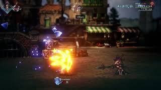 Beating 10-star Cleric NPC from Octopath Traveler II Demo