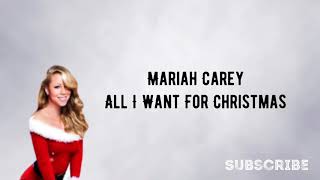 Mariah Carey - All I Want For Christmas (Lyrics)