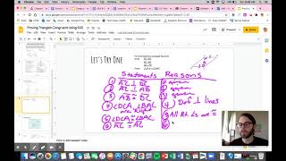 Proving Triangles Congruent Using SAS