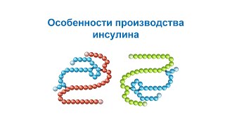 картинка: Особенности технологии производства биоинженерного инсулина