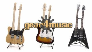 Gear4music Double Neck Guitars
