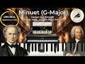 Minuet in G Major (Petzold / BWV Anh. 114) 🎹 Piano Tutorial (Original)