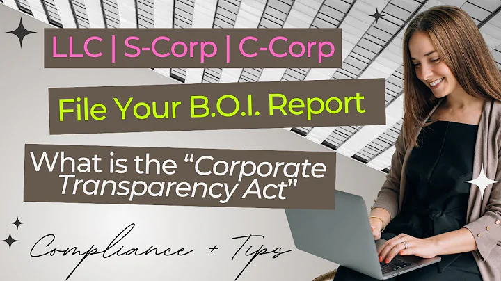 How To File Beneficial Ownership Report with FinCEN | Corporate Transparency Act | BOI Report Filing