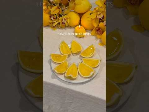 Lemon Slice Jello