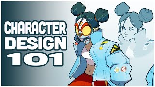 CHARACTER DESIGN 101  My process and things to keep in mind!