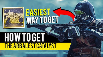 The Arbalest Catalyst Guide! Fastest/Easiest Way To Get It | Destiny 2 30th Anniversary Pack