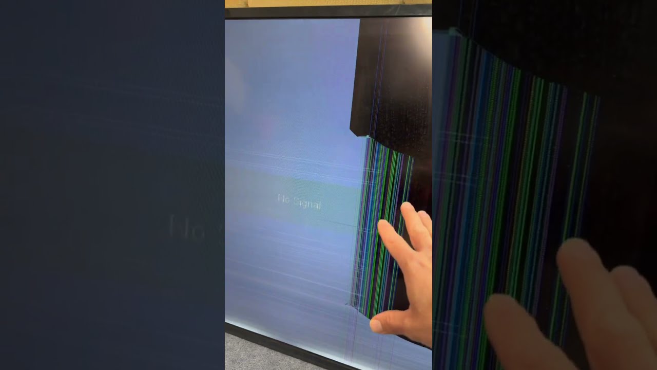 Two Options If You Have A Cracked LCD TV Screen