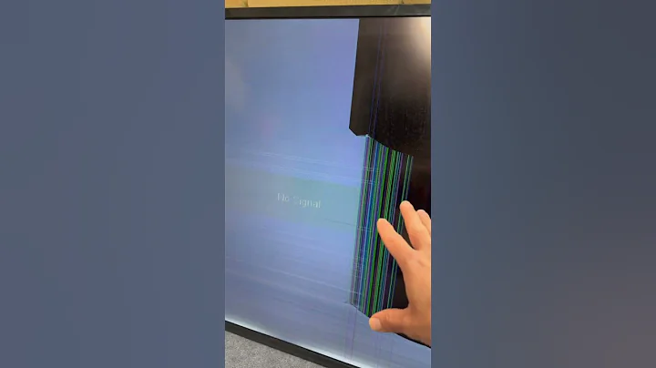 Two Options if You Have a Cracked LCD TV Screen