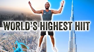 10 Minute Fat Burner | World's Highest HIIT | The Burj Khalifa | The Body Coach TV