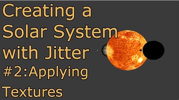 Creating a Solar System #2: Applying Textures - Max/Jitter Tutorial