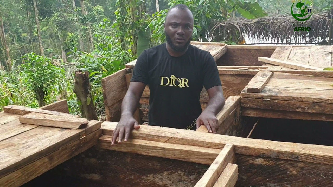 Hutch box system.African Giant Snail.Common mistakes people make when building their pens.