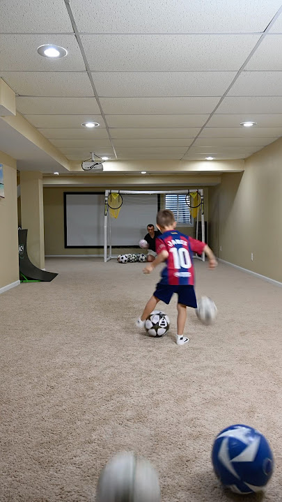Can I Survive the Dribble Storm? 🌪️⚽️🐐🔥 #futbol  #football #soccer #messi  #shorts