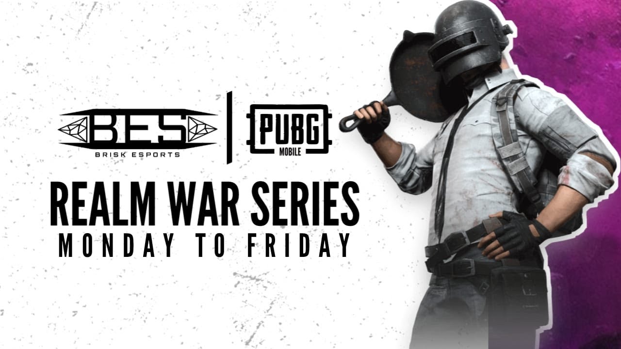 REALM WAR SERIES | PUBG M T3| BRISK eSports | - YouTube